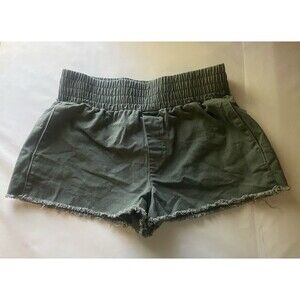 NOBO NO BOUNDARIES JUNIOR GREEN SUPER HIGH RISE SHORTS Elastic Waist No Tag READ